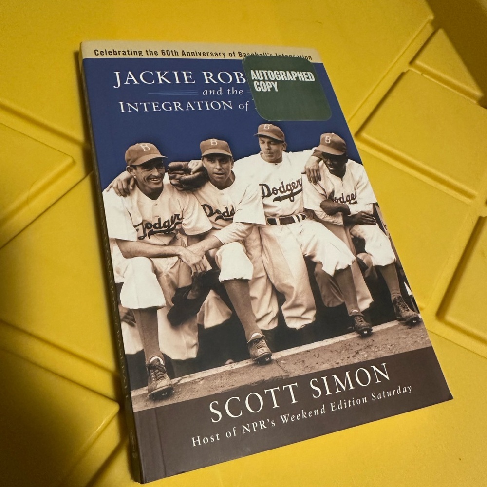 Jackie Robinson and the Integration of Baseball Author Signed Book